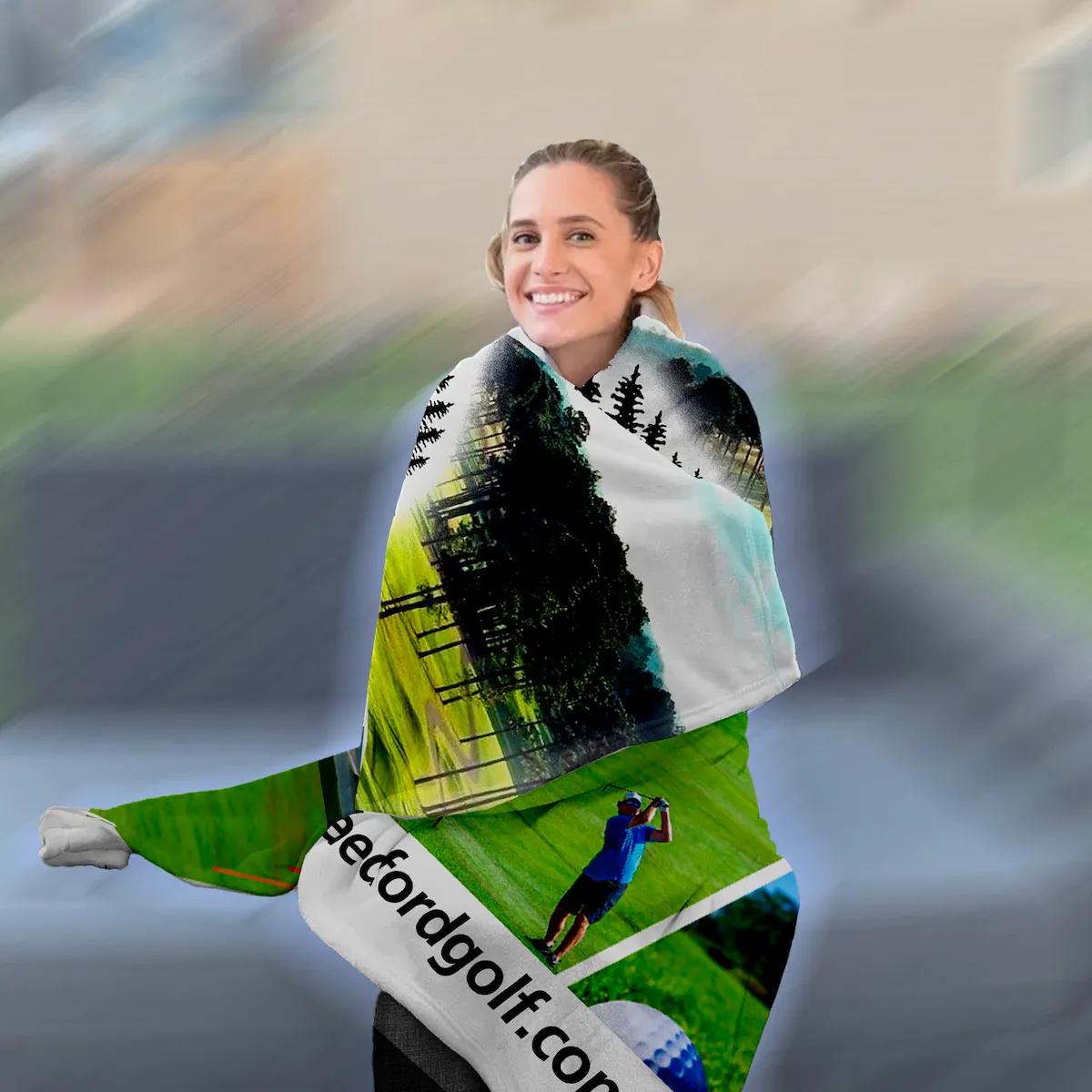 Faux Mink Blanket Microfiber Full Color - 60 x 50 in - product view 4