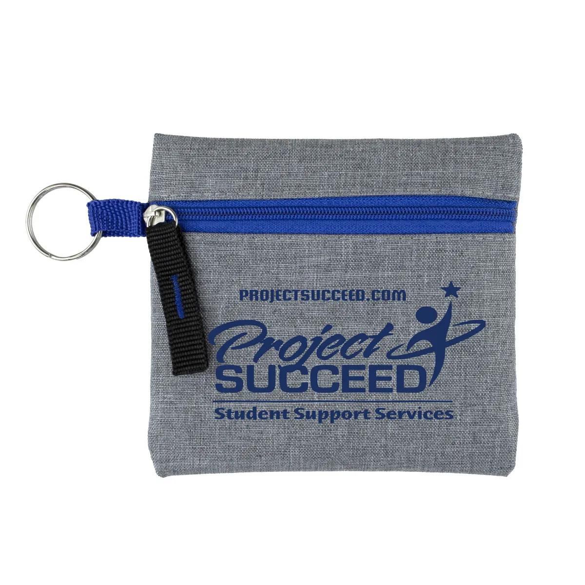 First Aid Kit Heathered Pouch 19 Piece - 4.5 x 4.5 in - product view 5