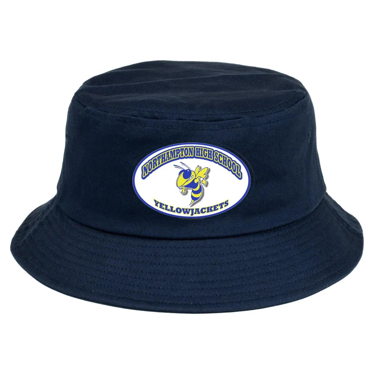 Cotton Bucket Hat Breathable Eyelet Vents - One Size - product view 7