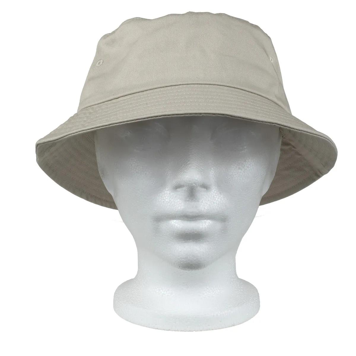 Cotton Bucket Hat Breathable Eyelet Vents - One Size - product view 24