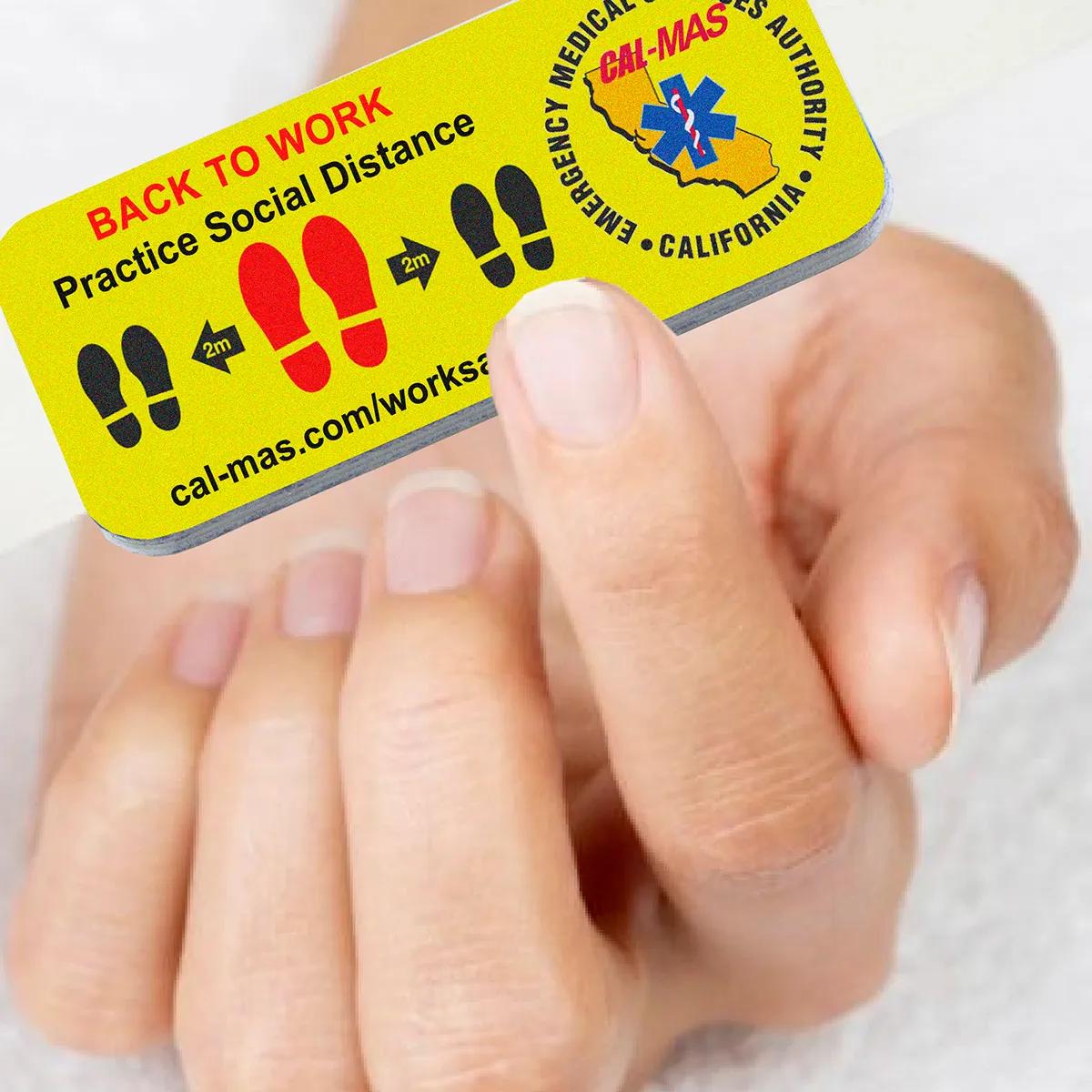 Nail File Rectangle EVA Foam Thick Grit - 3.13 x 1.56 in - product view 5