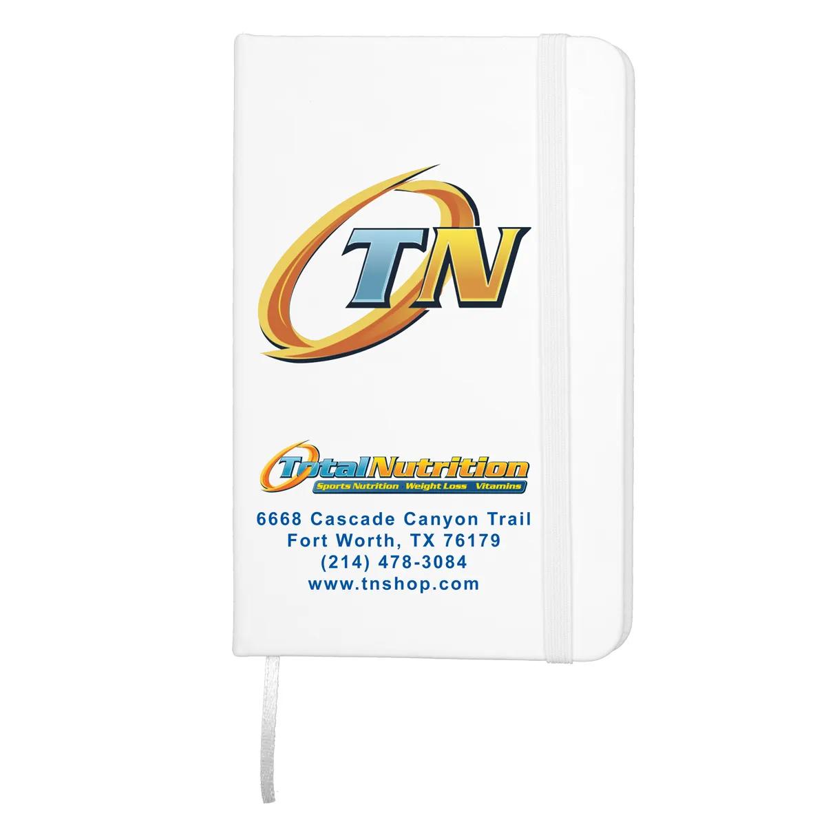 Notebook Soft PVC Full Color Unlined 80 Pages - 3.5 x 5.5 in - product view 3