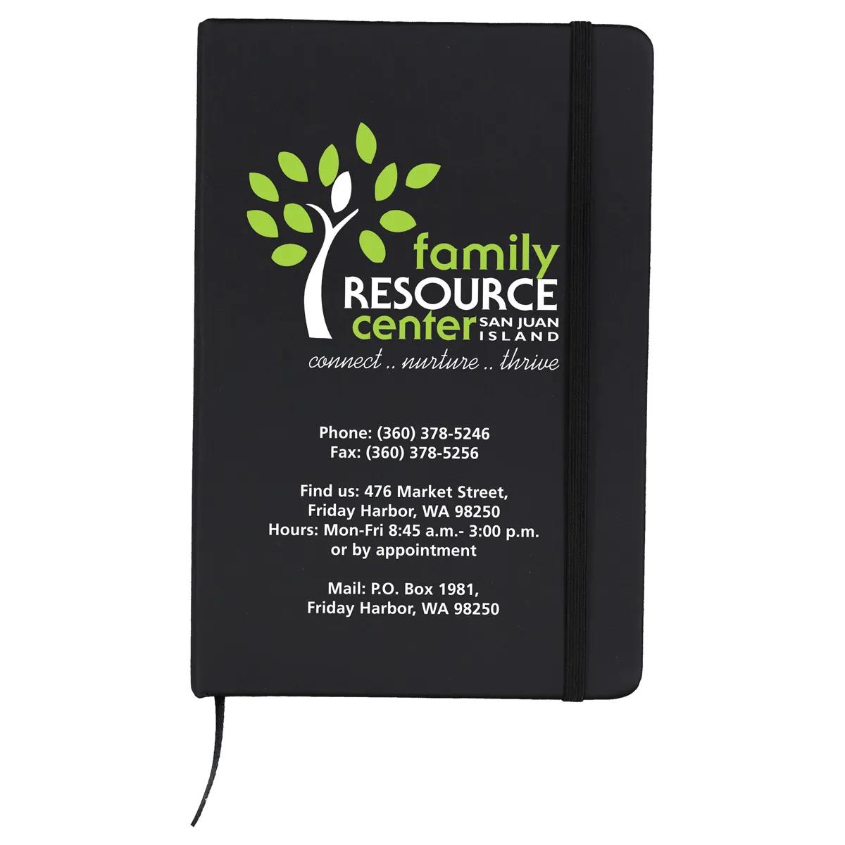 Notebook Soft PVC Cover Lined 80 Pages - 5.75 x 8.25 in - product view 3
