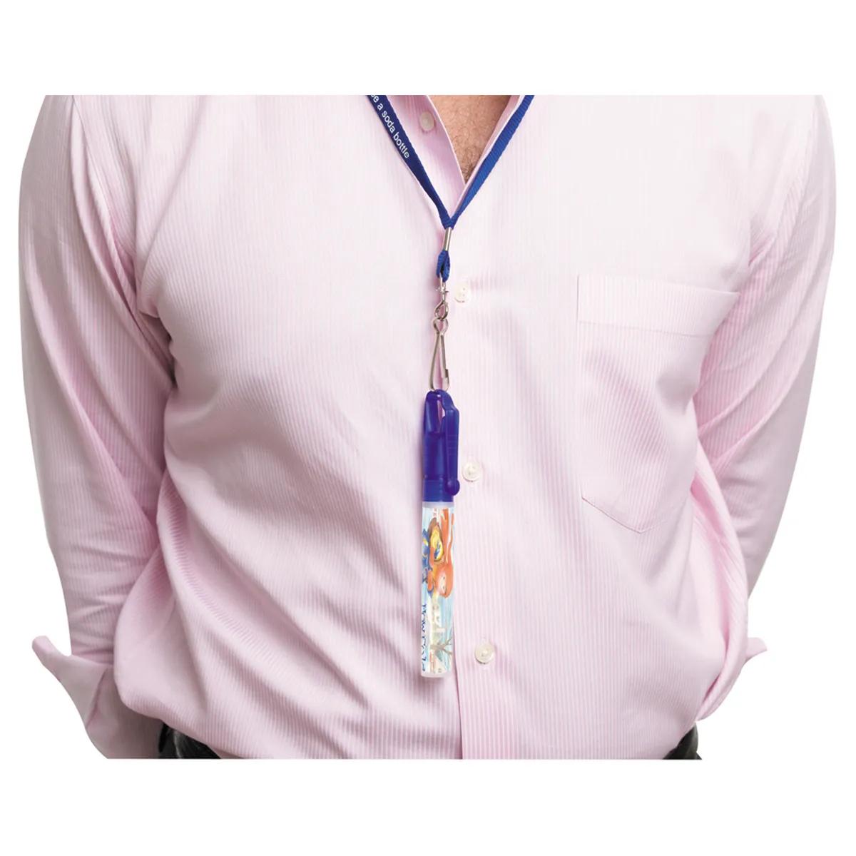 Hand Sanitizer Spray Bottle Full Color Carabiner - 10 ml - product view 7