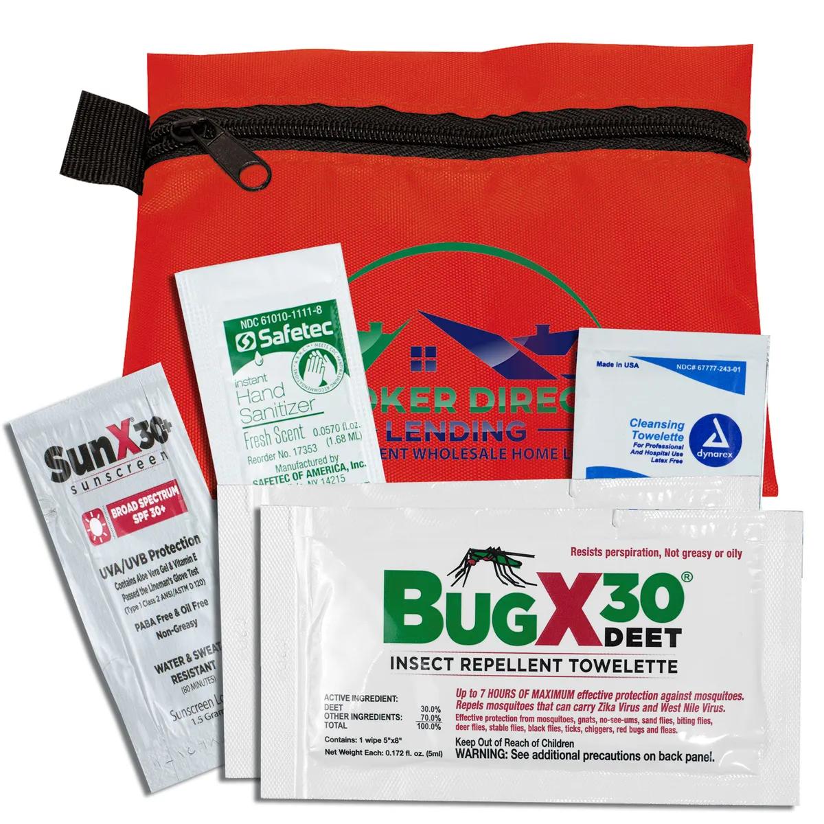Insect Repellent Kit 5 Piece Zipper Pouch - 5 x 4.25 in - product view 17