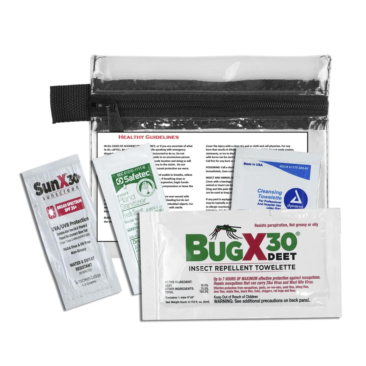 Insect Repellent Kit 4 Piece Zipper Pouch - 5 x 4.25 in - product view 10