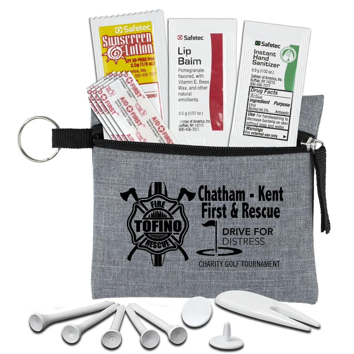 Golf Kit 16 Piece Stillwater Zipper Pouch - 4.5 x 4.5 in - product view 2