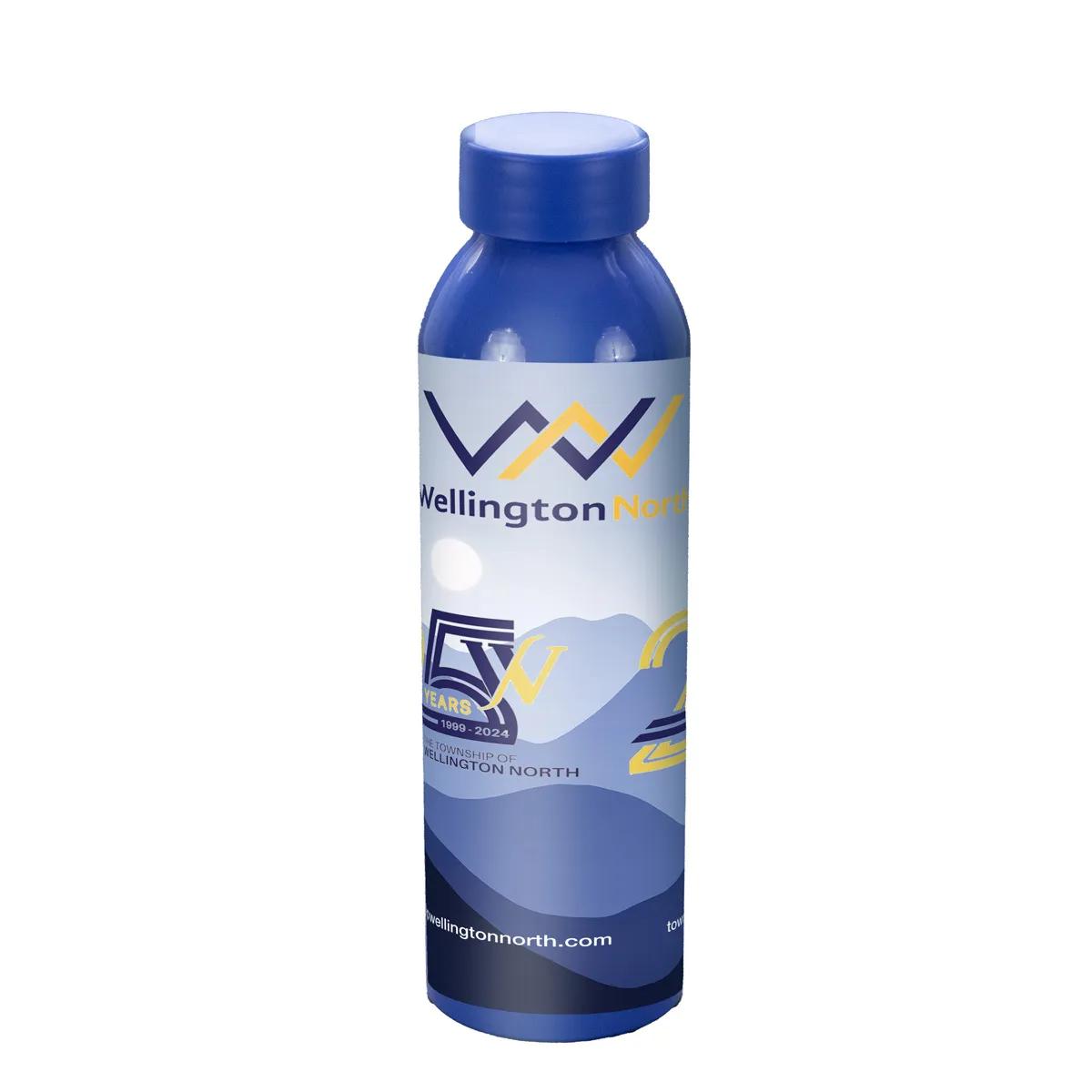 Recycled Aluminum Water Bottle Screw Lid - 22 oz - product view 6