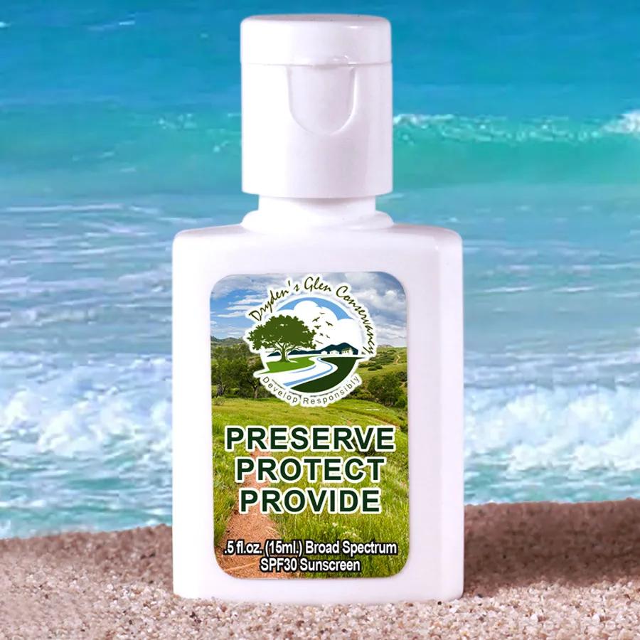Sunscreen Lotion SPF 30 Flip Top Bottle - 0.5 oz - product view 2