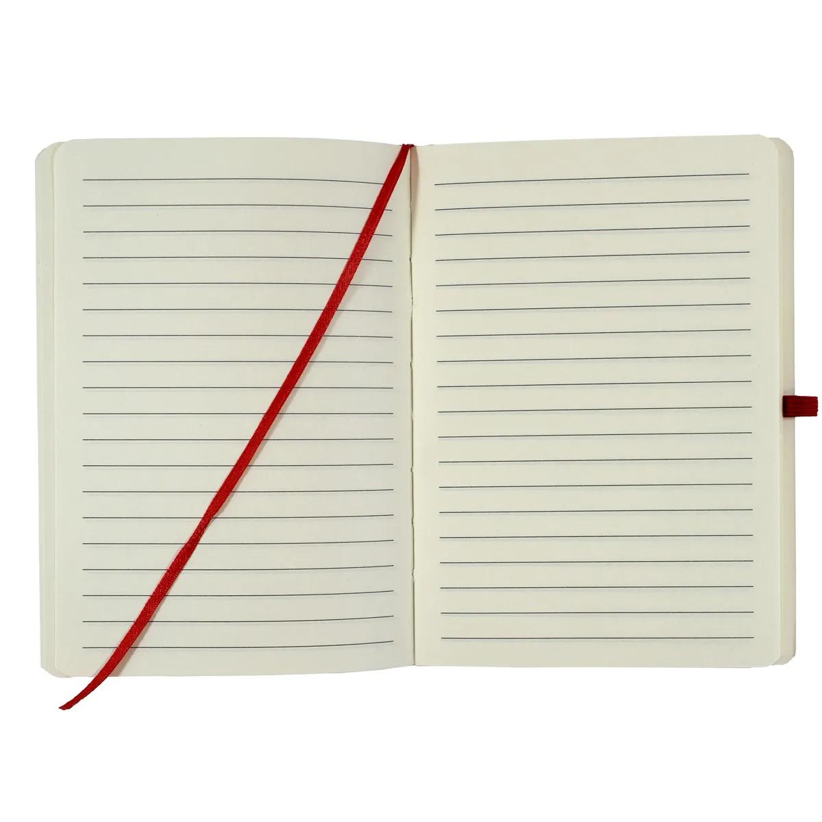 Eco Kraft Paper Notebook with Elastic Strap - 5 x 7 in - product view 17