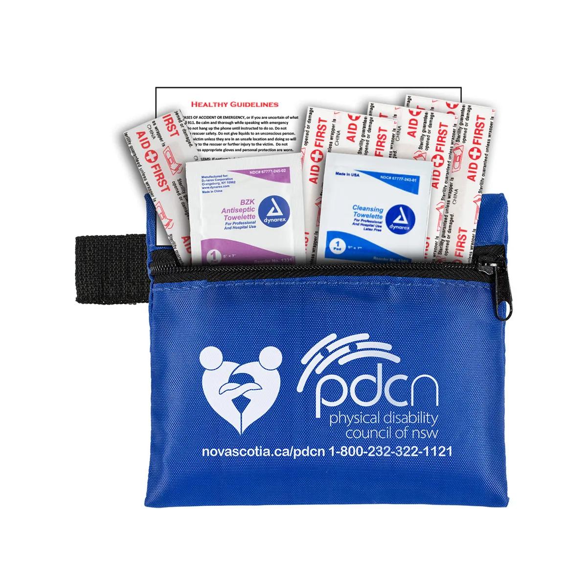 First Aid Kit Zipper Pouch Latex Free - 5 x 4.25 in - product view 11