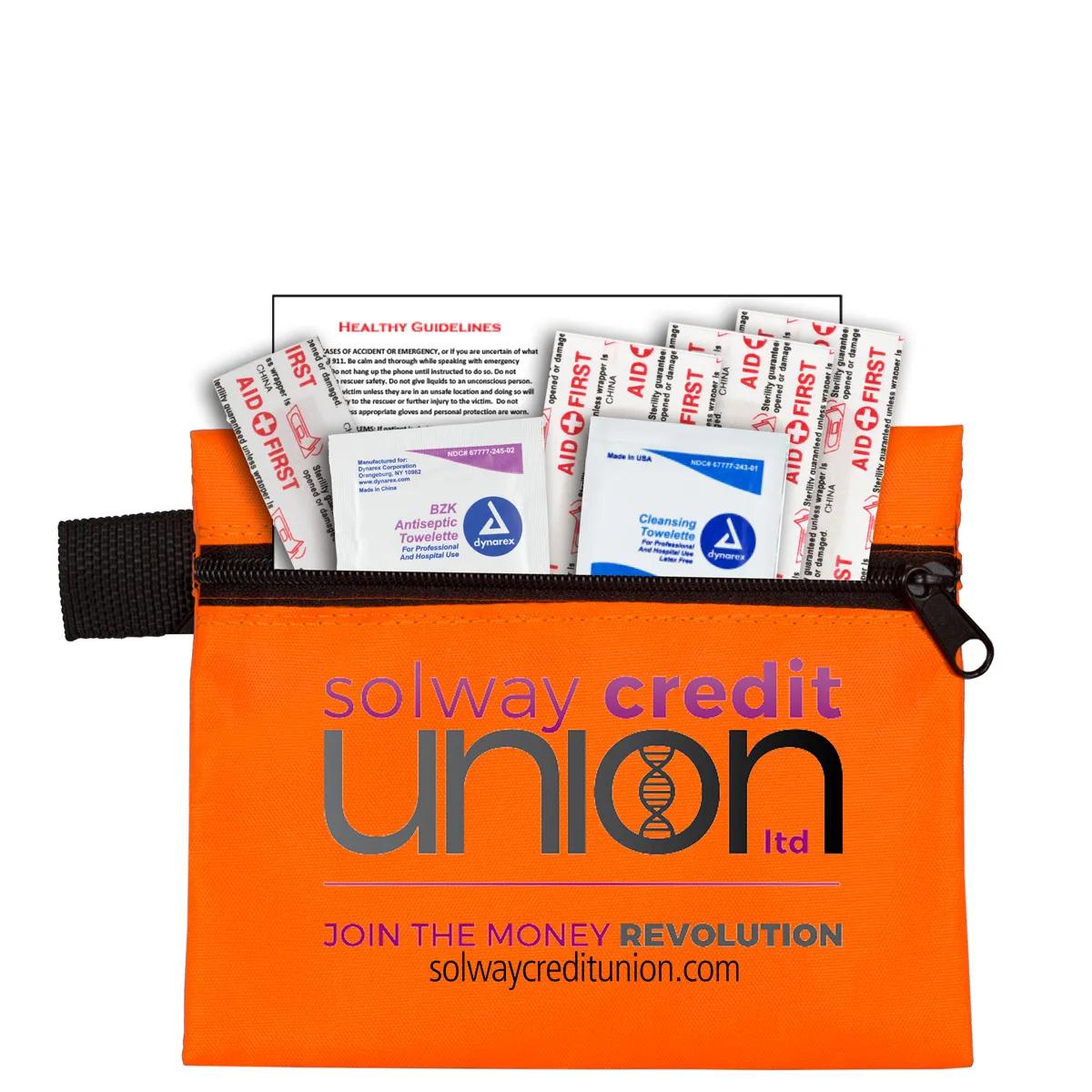 First Aid Kit Zipper Pouch Latex Free - 5 x 4.25 in - product view 15