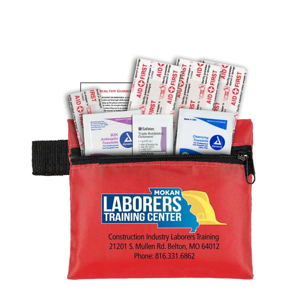 First Aid Kit Plus with Antibiotic Ointment - 5 x 4.25 in - product view 16