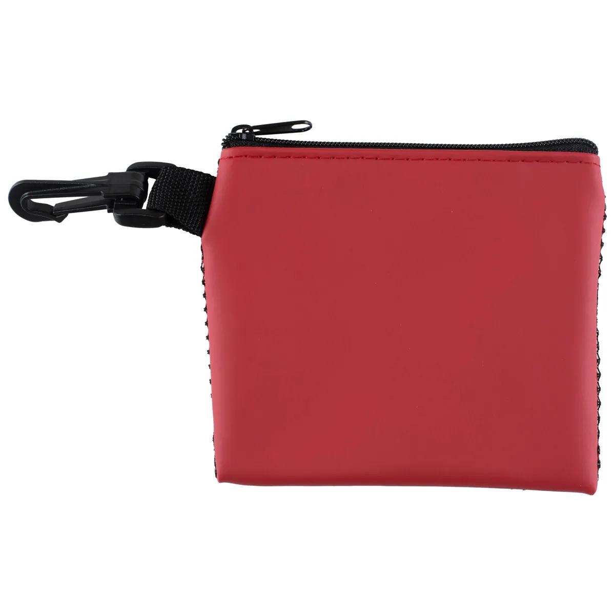 First Aid Kit Complete with Carabiner Hook - 5 x 4.25 in - product view 11