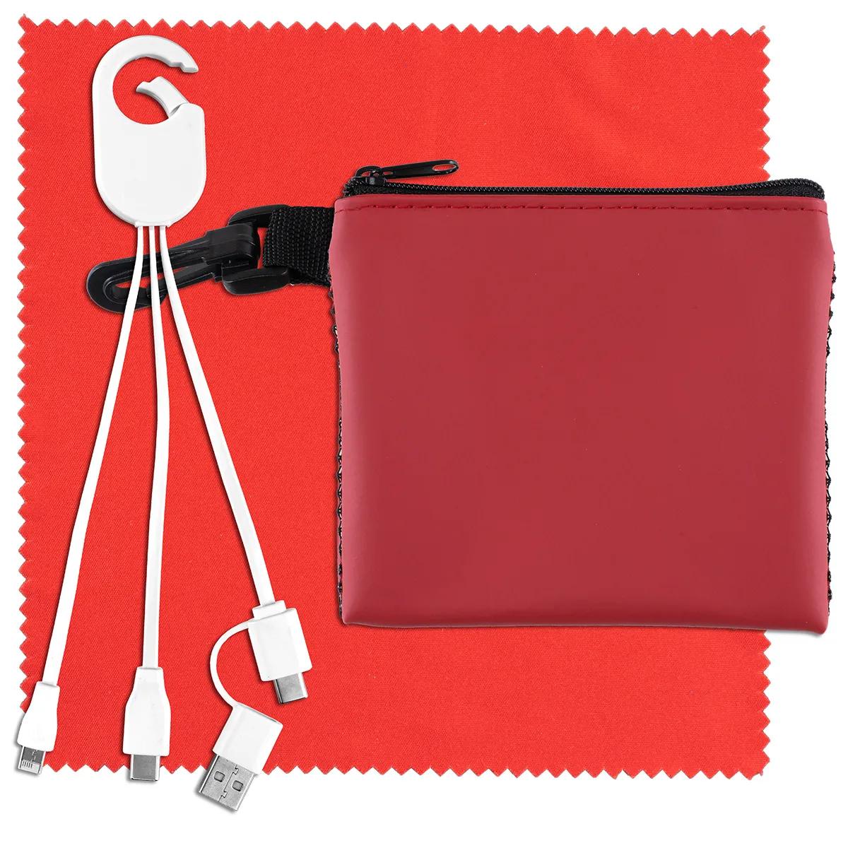 Mobile Tech Charging Cable Kit Mesh Zipper Pro - product view 10