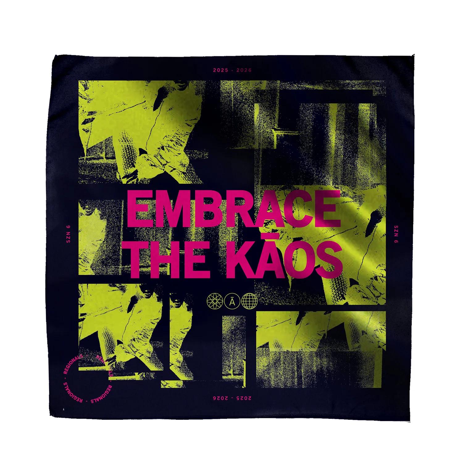 Bandana Full Color Sublimation Polyester Domestic - 22 x 22 in - product view 4