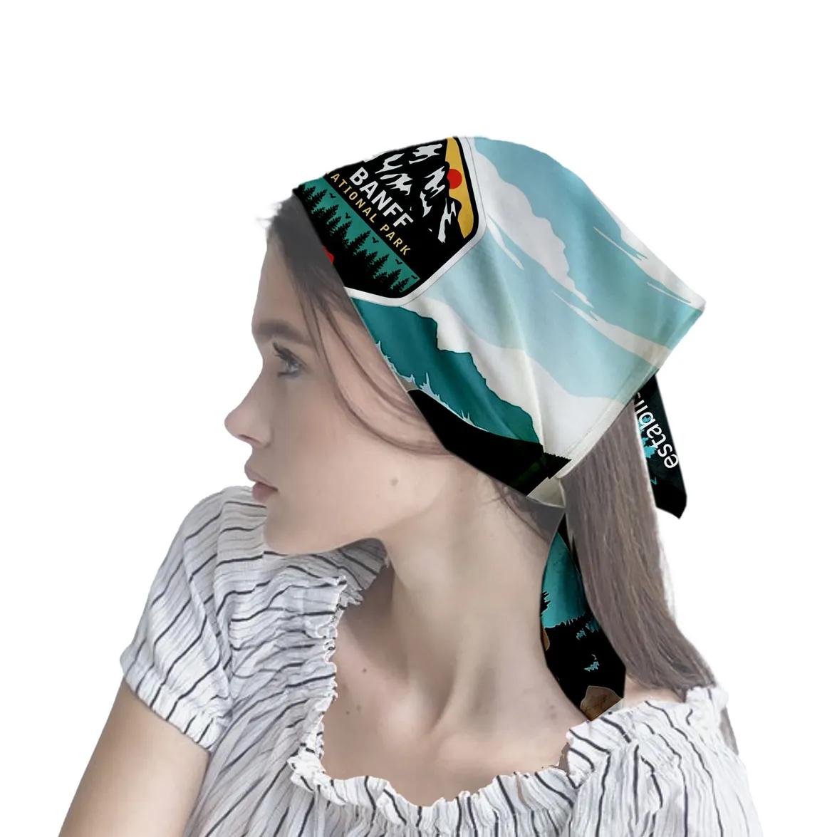 Bandana Full Color Sublimation Polyester Domestic - 22 x 22 in - product view 7