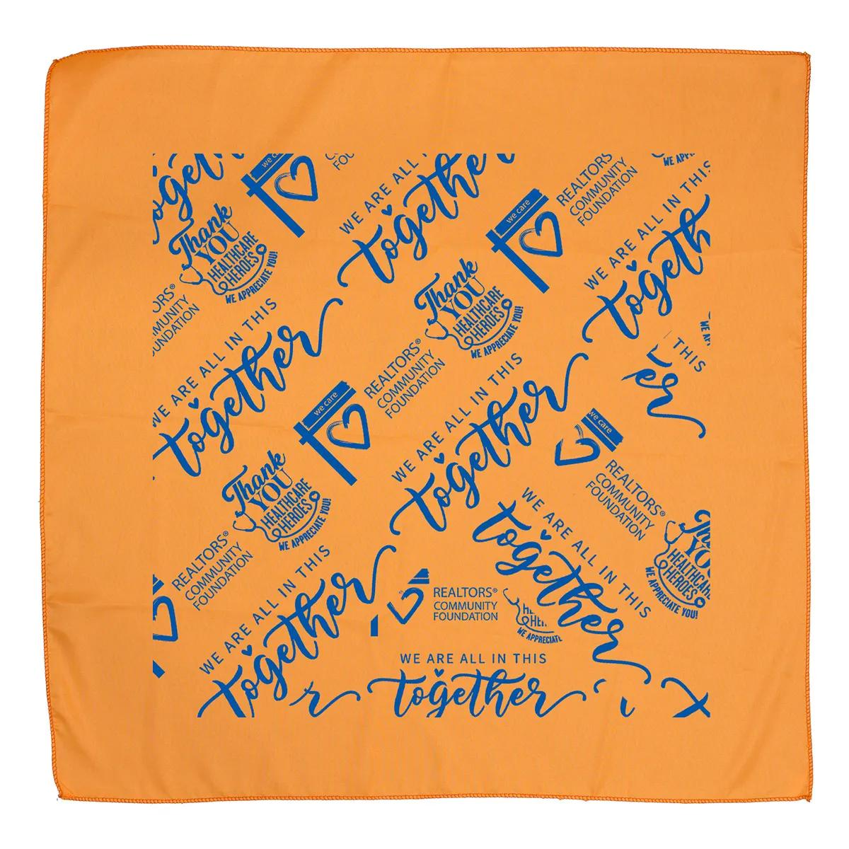 Bandana Sublimation Multi-Use Polyester Import - 22 x 22 in - product view 3