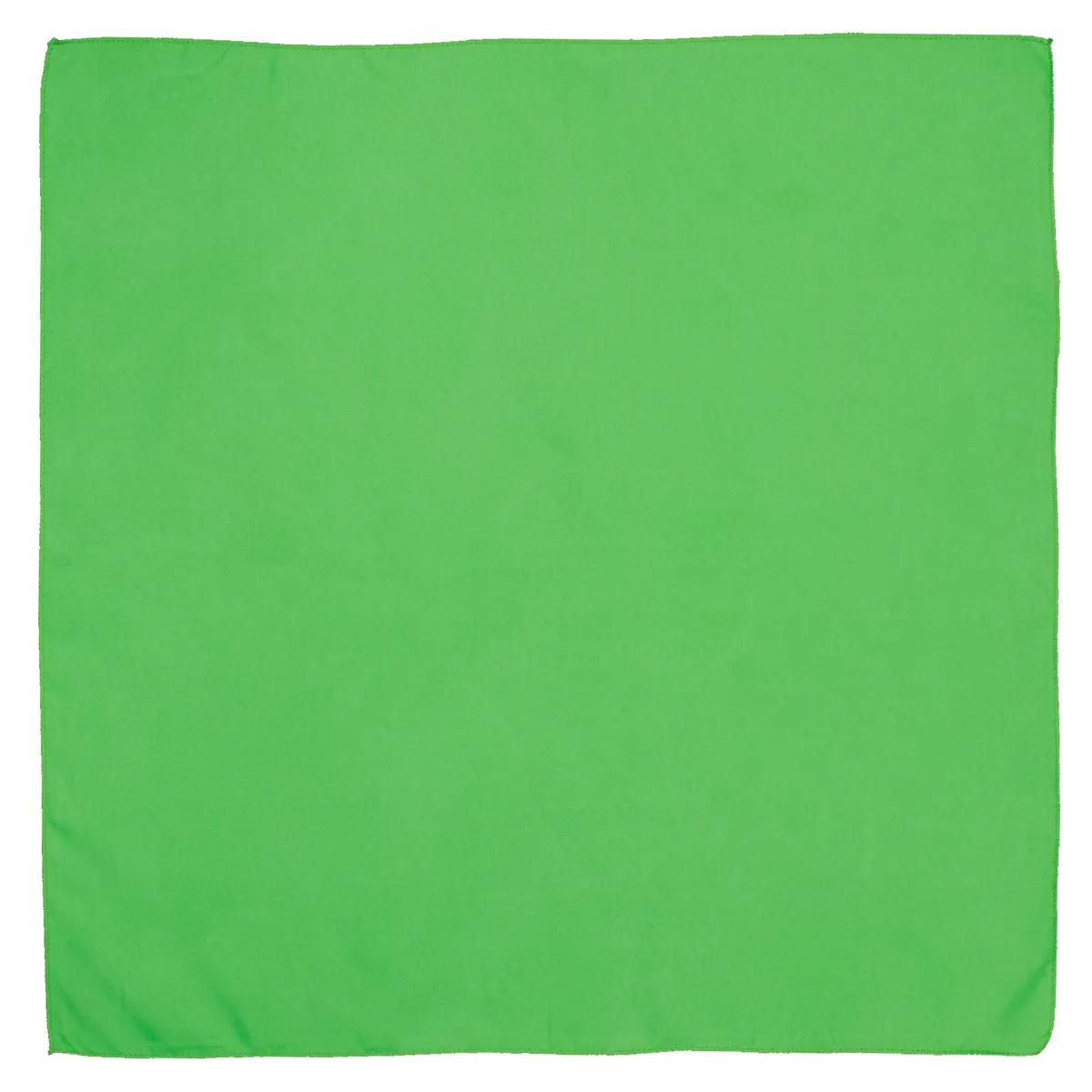 Bandana Silkscreen Polyester Domestic Production - 22 x 22 in - product view 17