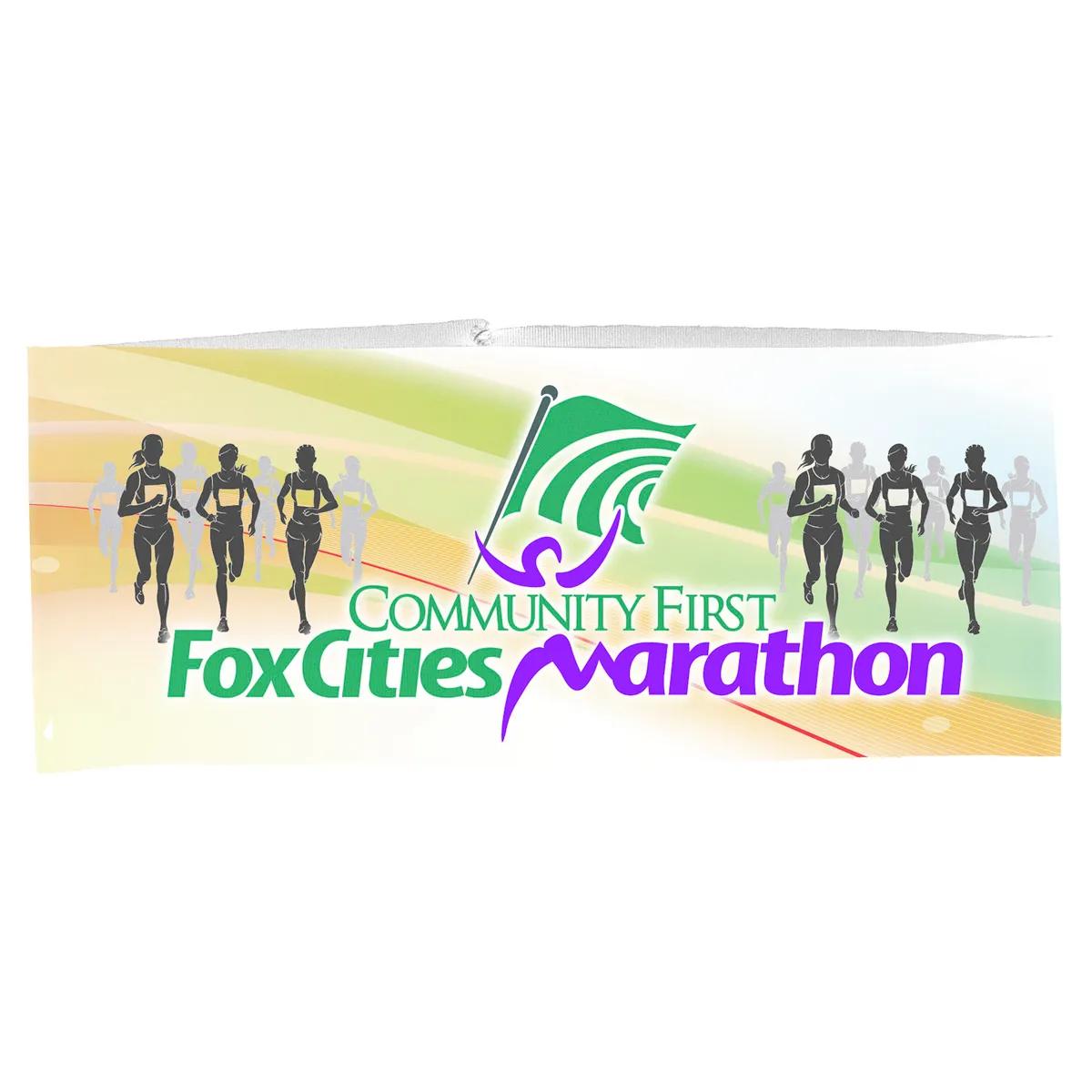 Sports Headband Stretchy Polyester Sublimation - 9.88 x 4 in - product view 3