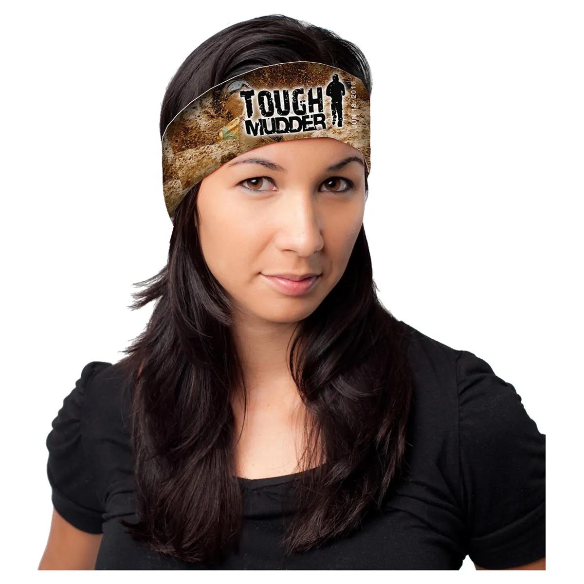 Athletic Headband Polyester Silkscreen Domestic - 9.88 x 4 in - product view 8