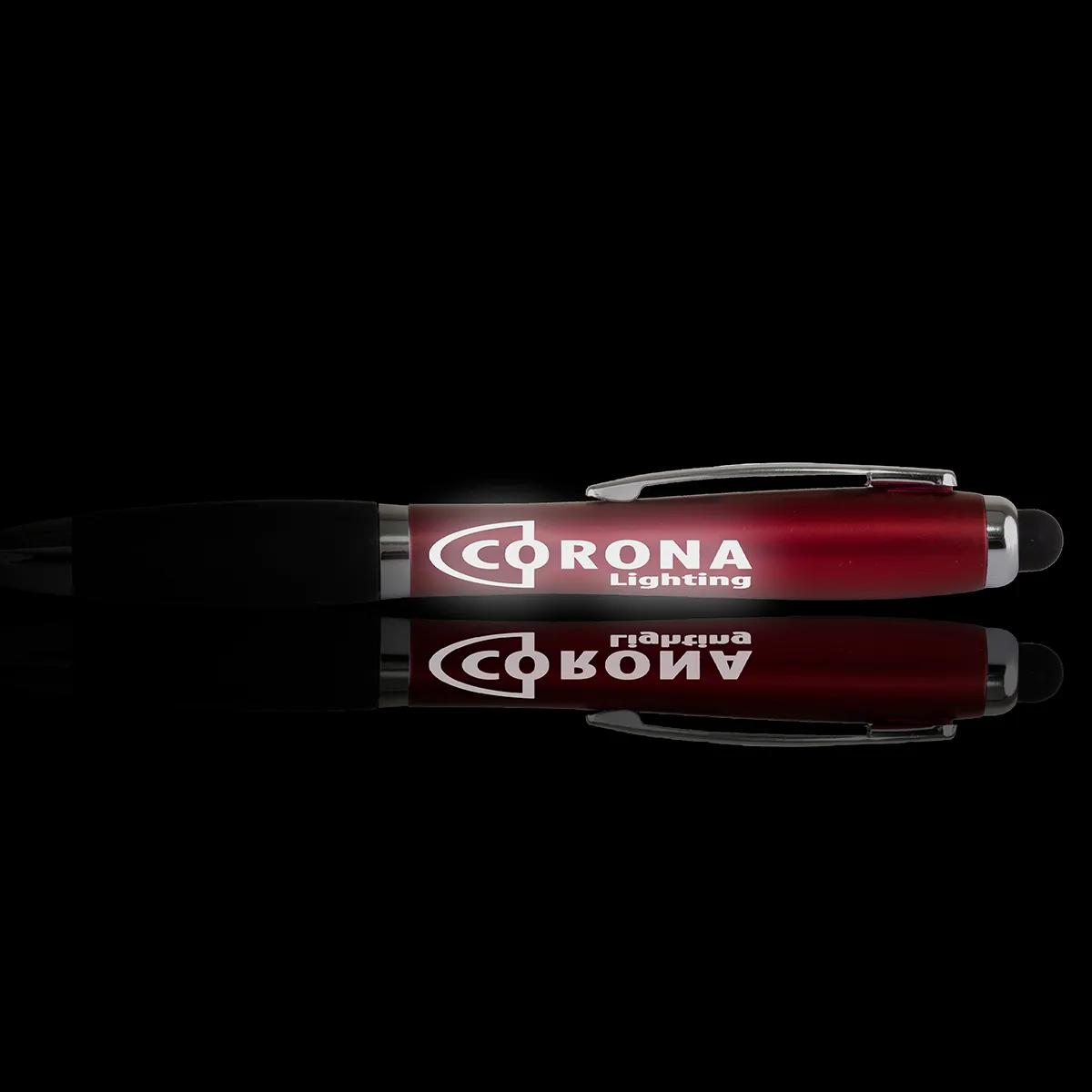 Light Up Stylus Pen Laser Engraved Acrylic - 5.63 in - product view 9