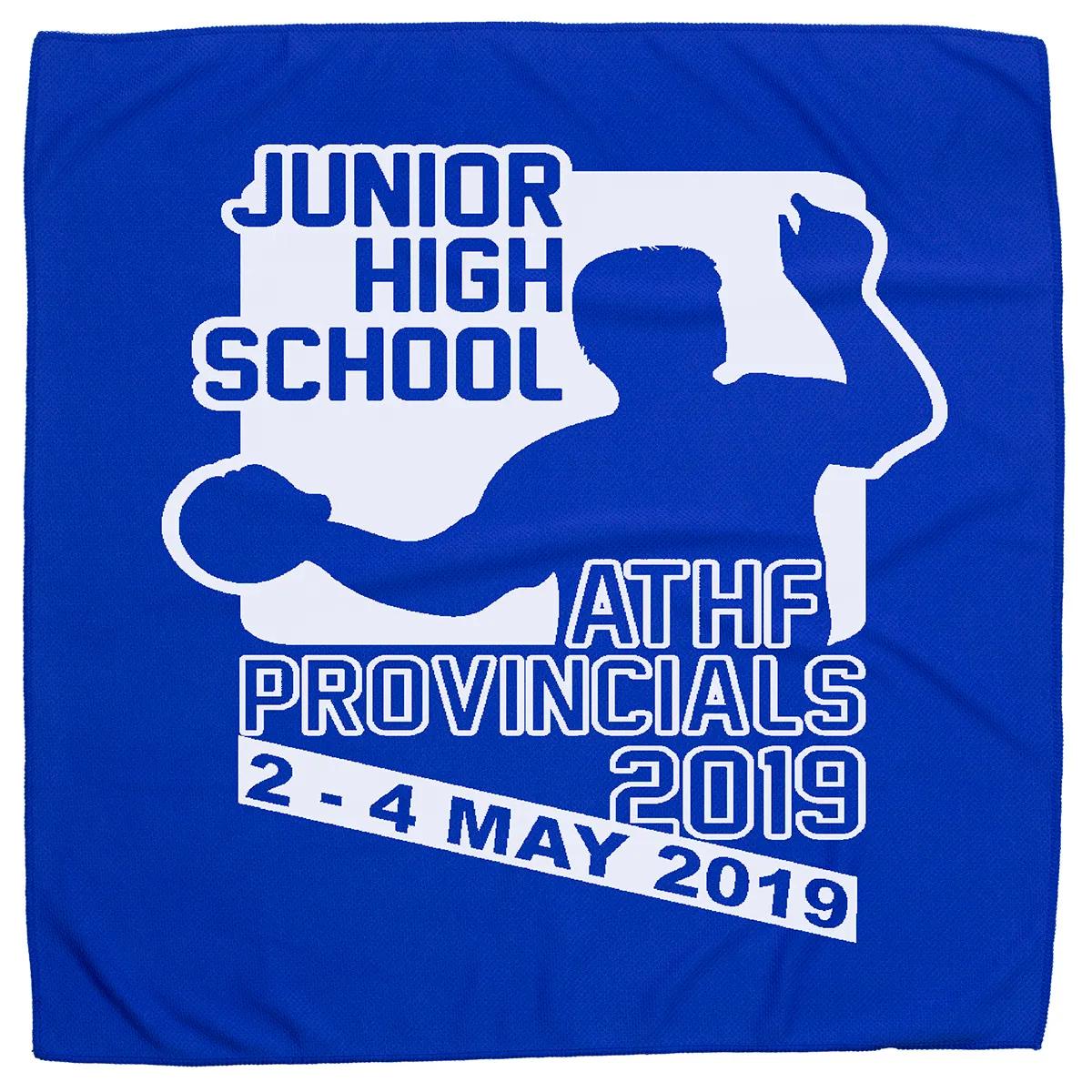 Cooling Bandana Microfiber Water Activated - 22 x 22 in - product view 6