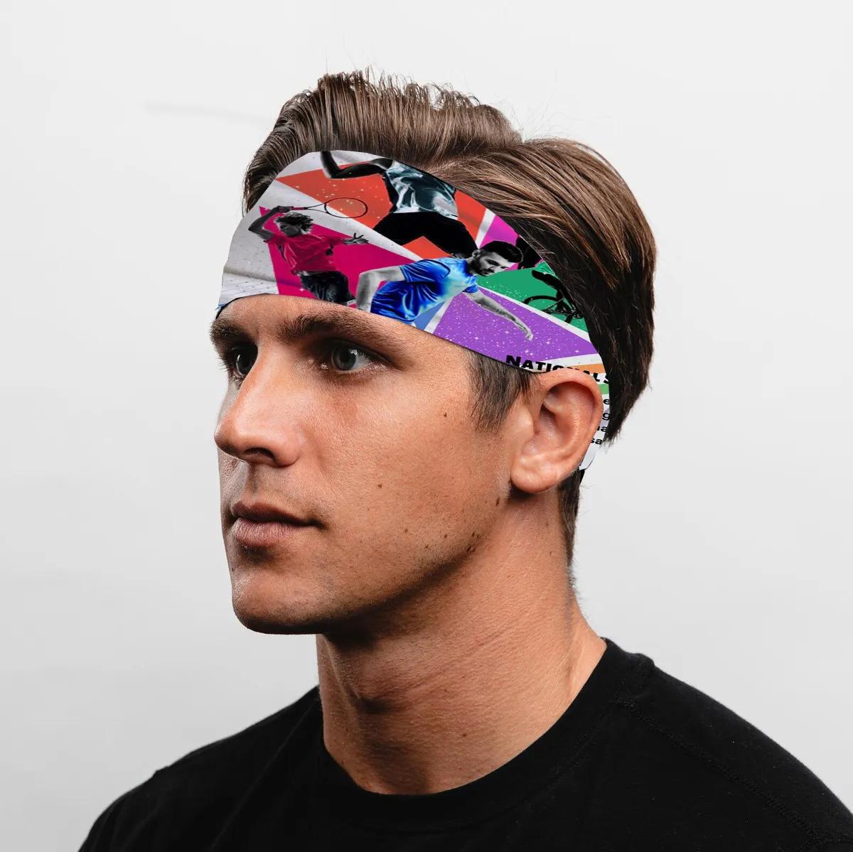 Cooling Bandana Sublimation Polyester Chemical Free - 22 x 22 in - product view 3