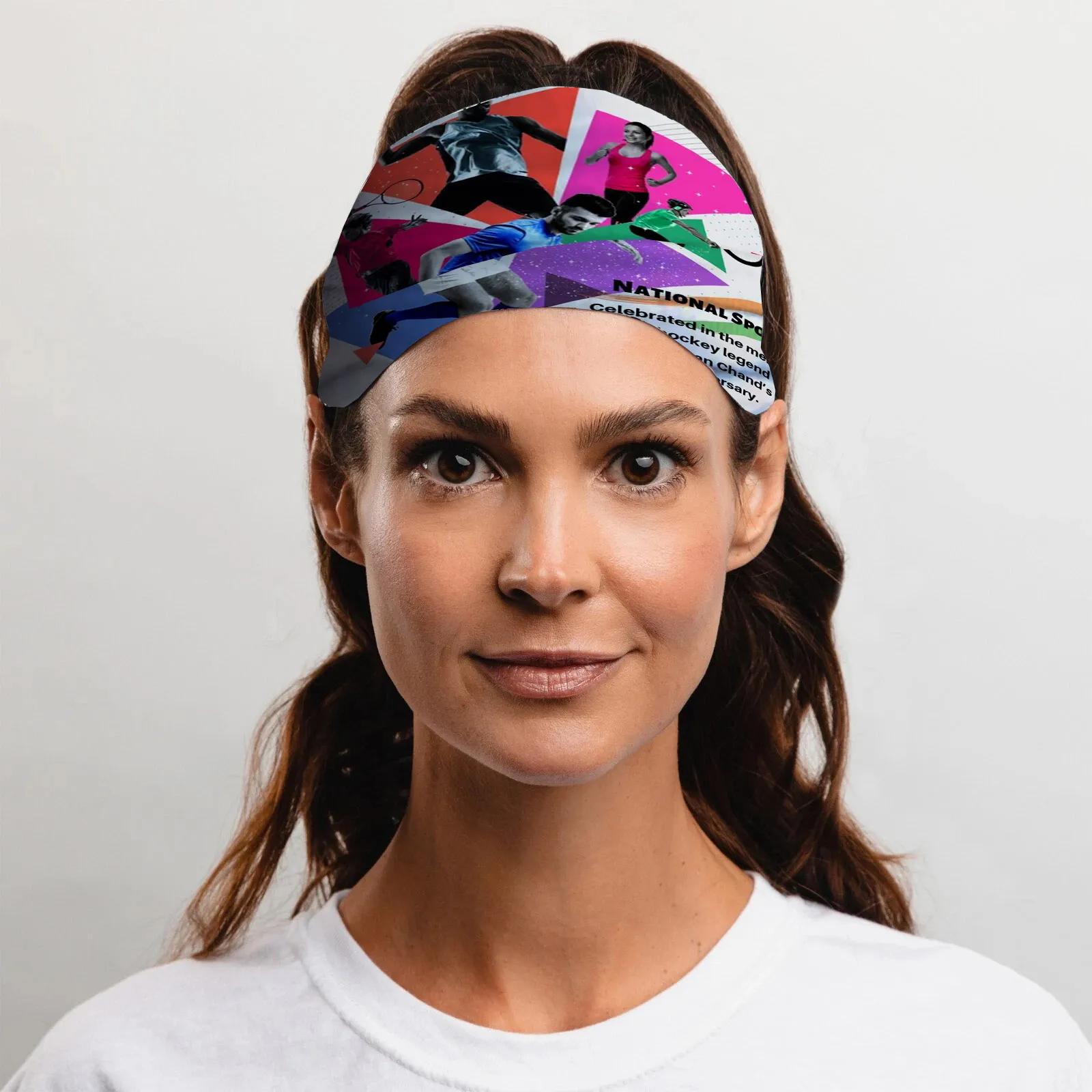 Cooling Bandana Sublimation Polyester Chemical Free - 22 x 22 in - product view 4