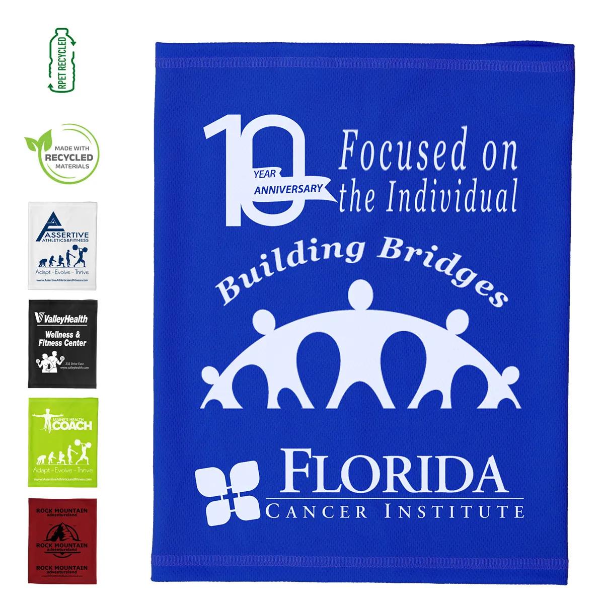 Cooling Gaiter 170 GSM Microfiber Multi-Function - 10 x 13 in