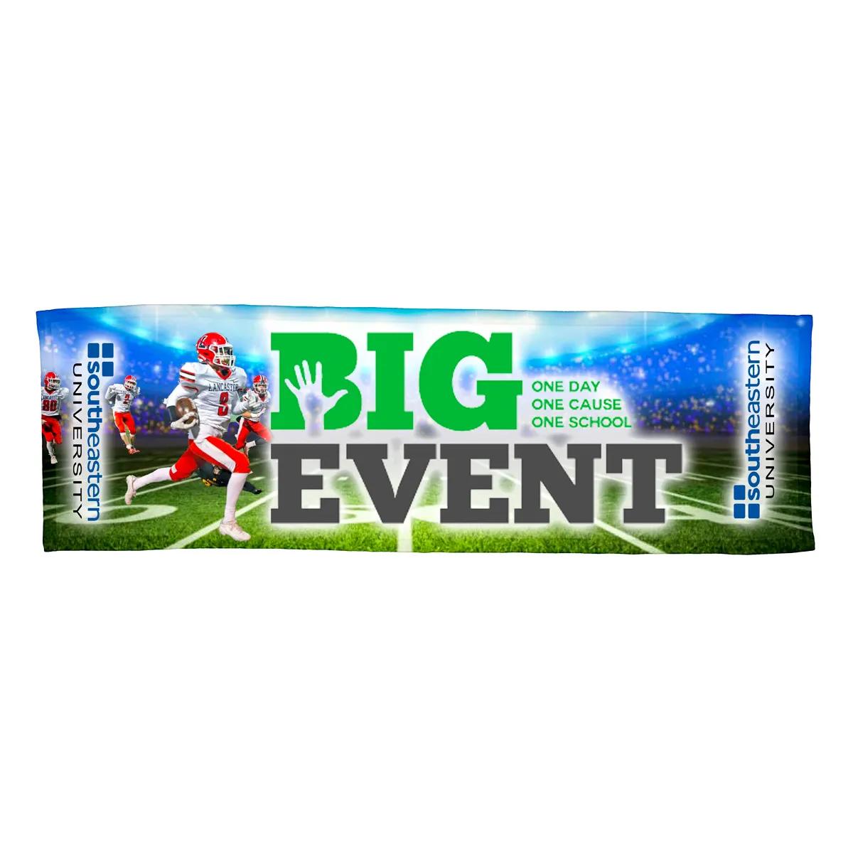 Cooling Towel 170 GSM Sublimation Hemmed Edge - 12 x 36 in - product view 4