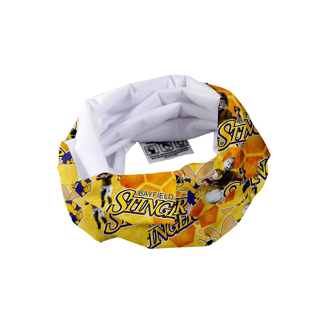 Full Color Gaiter Sublimation Microfiber - 9.75 x 17.25 in - product view 4