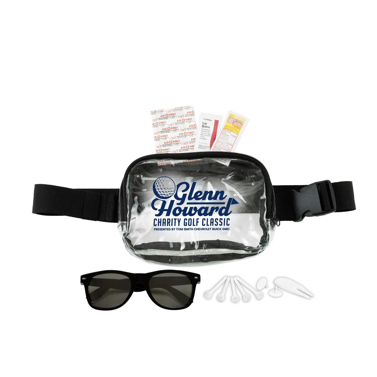Golf Kit 14 Piece with Sunglasses Acrylic - 8 x 5.5 in - product view 2
