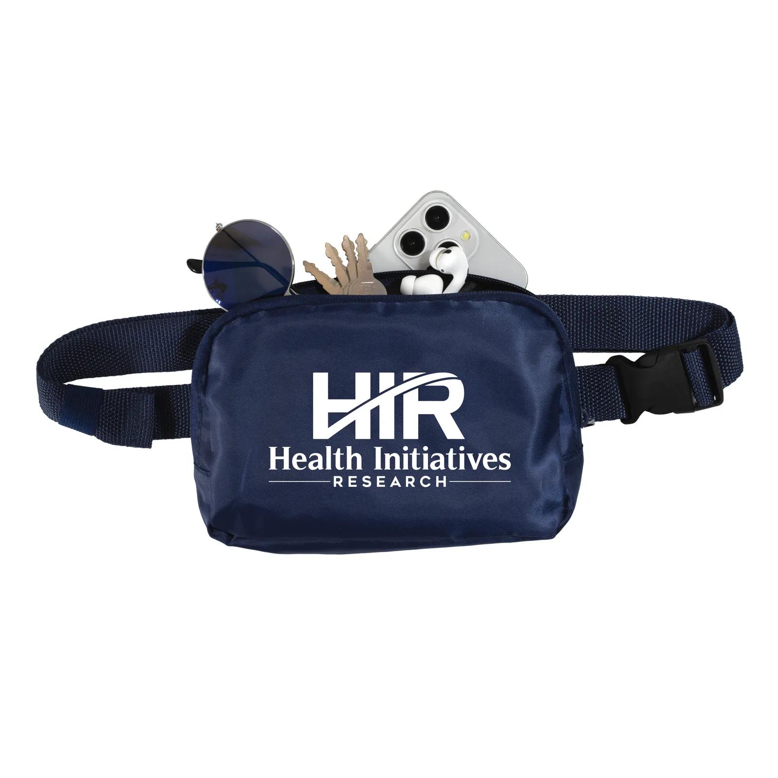 Cross-Body Belt Bag Adjustable Polyester - 7.5 x 5.25 in - product view 3