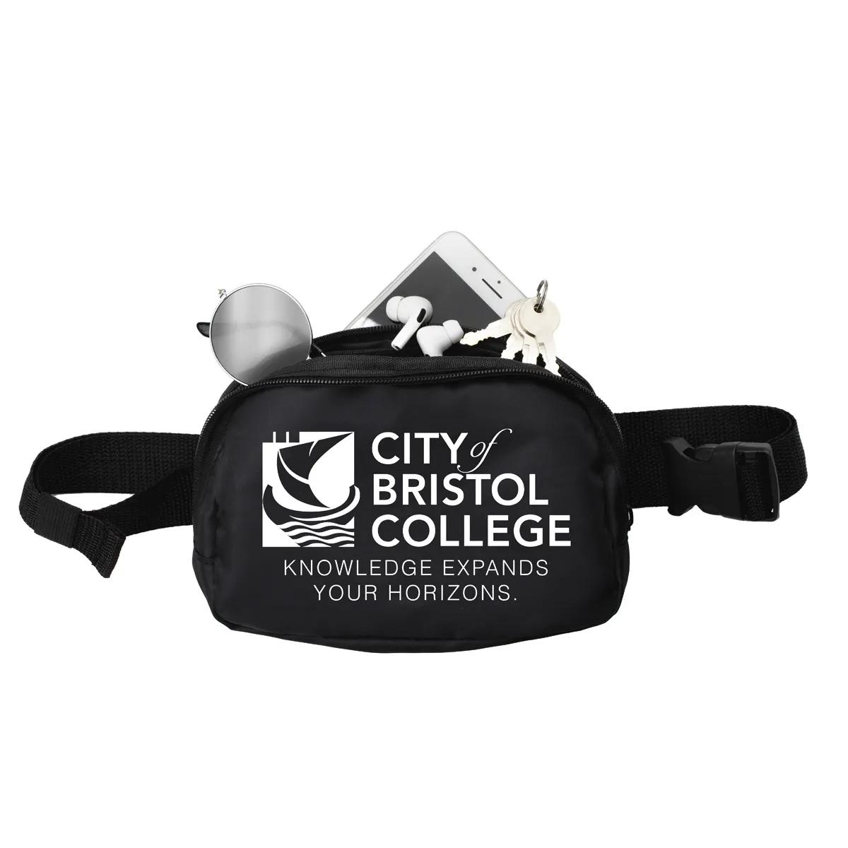 Cross-Body Belt Bag Adjustable Polyester - 7.5 x 5.25 in - product view 17