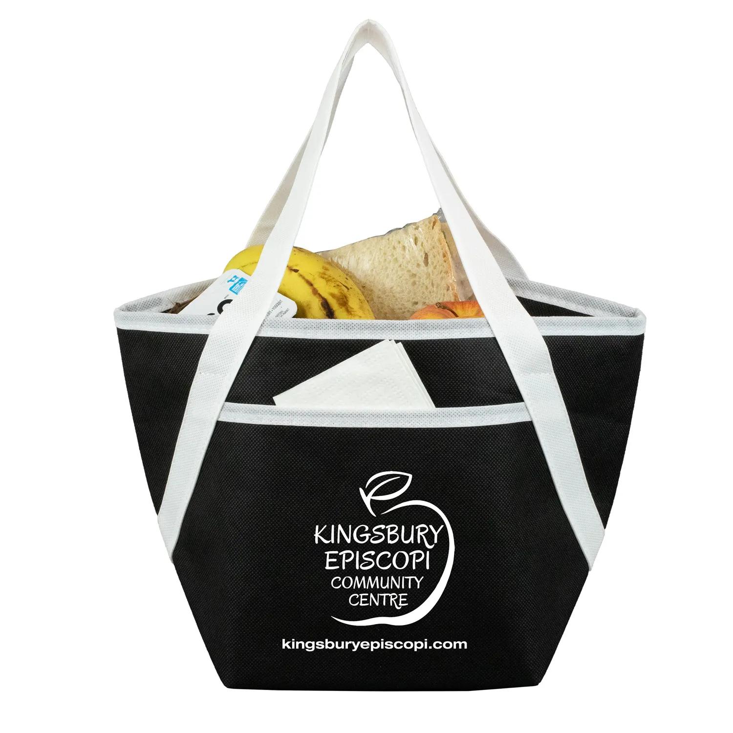 Cooler Tote Bag Insulated 6-Pack Polypropylene - 14 x 8 in - product view 2