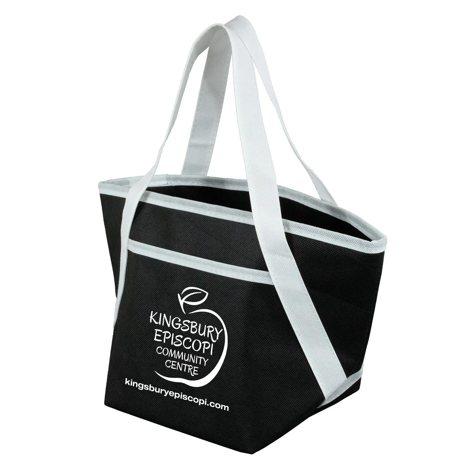 Cooler Tote Bag Insulated 6-Pack Polypropylene - 14 x 8 in - product view 3