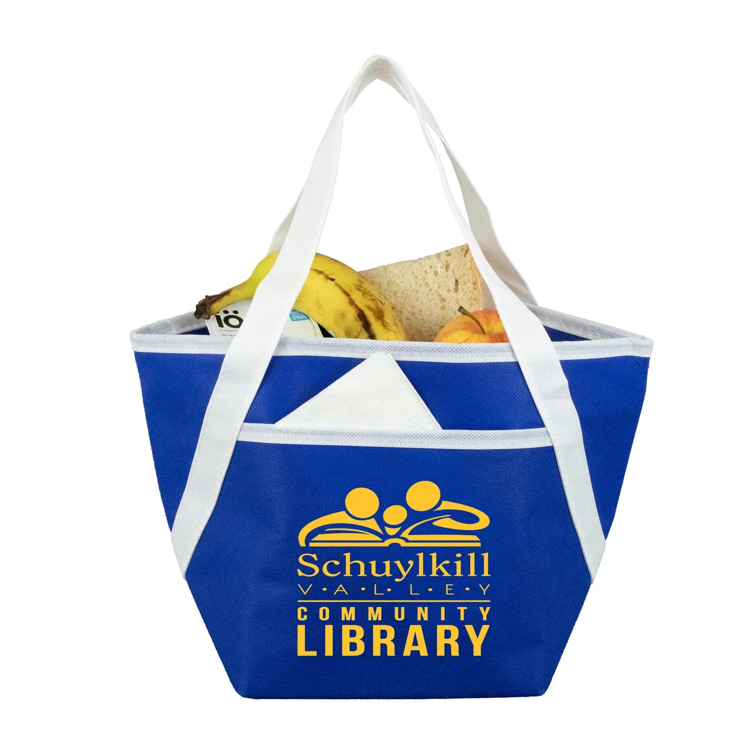 Cooler Tote Bag Insulated 6-Pack Polypropylene - 14 x 8 in - product view 5