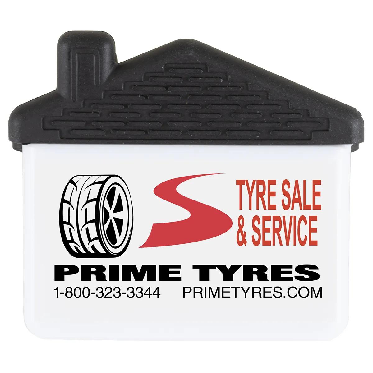 House Shaped Magnet Clip Polypropylene - 2.75 x 2.38 in - product view 6