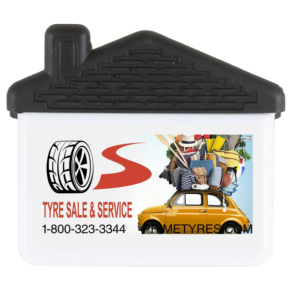 House Shaped Magnet Clip Polypropylene - 2.75 x 2.38 in - product view 8