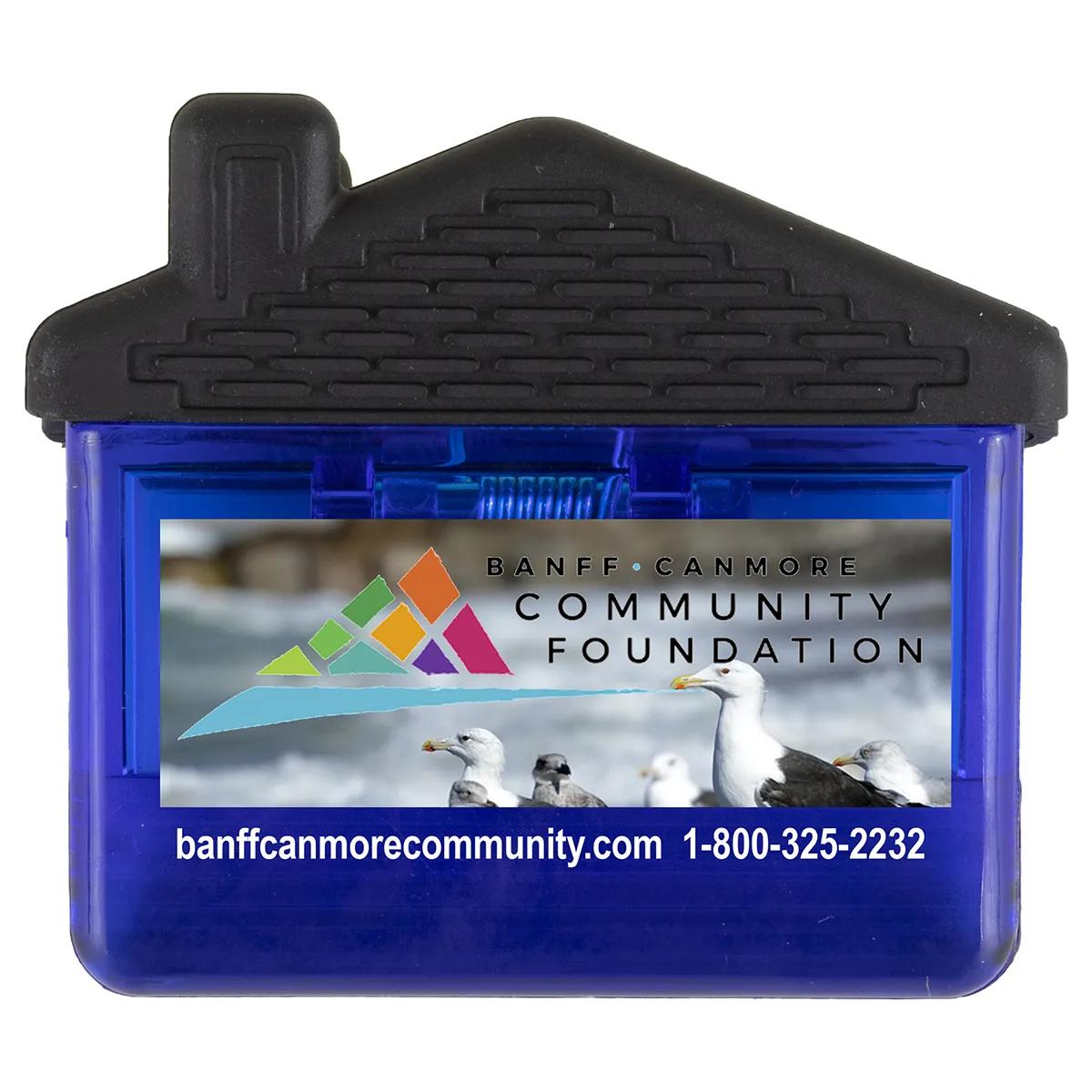 House Shaped Magnet Clip Polypropylene - 2.75 x 2.38 in - product view 9