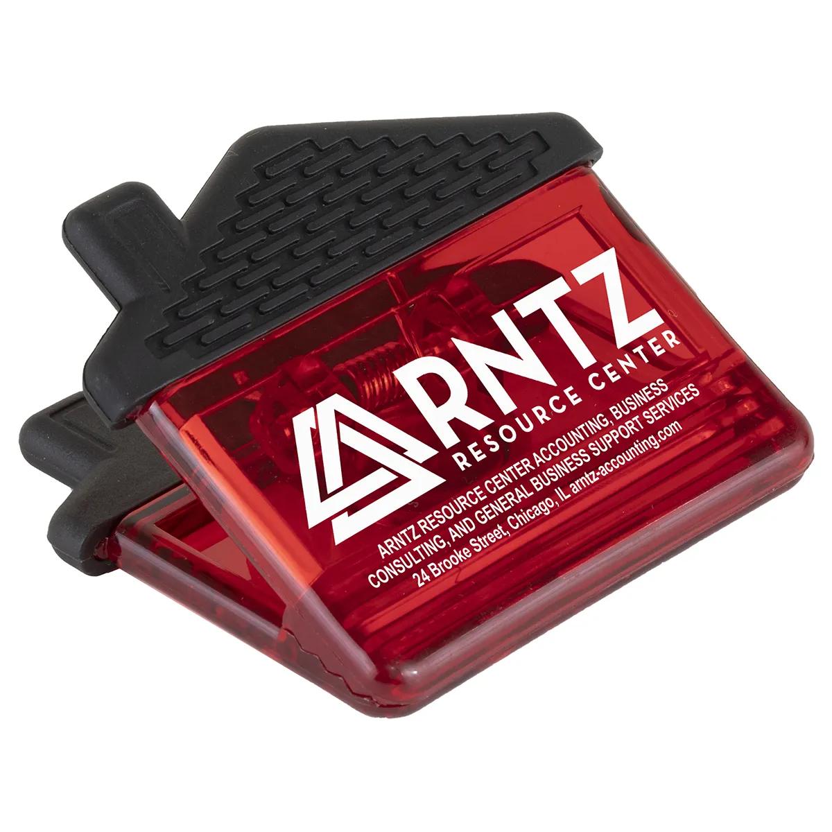 House Shaped Magnet Clip Polypropylene - 2.75 x 2.38 in - product view 10