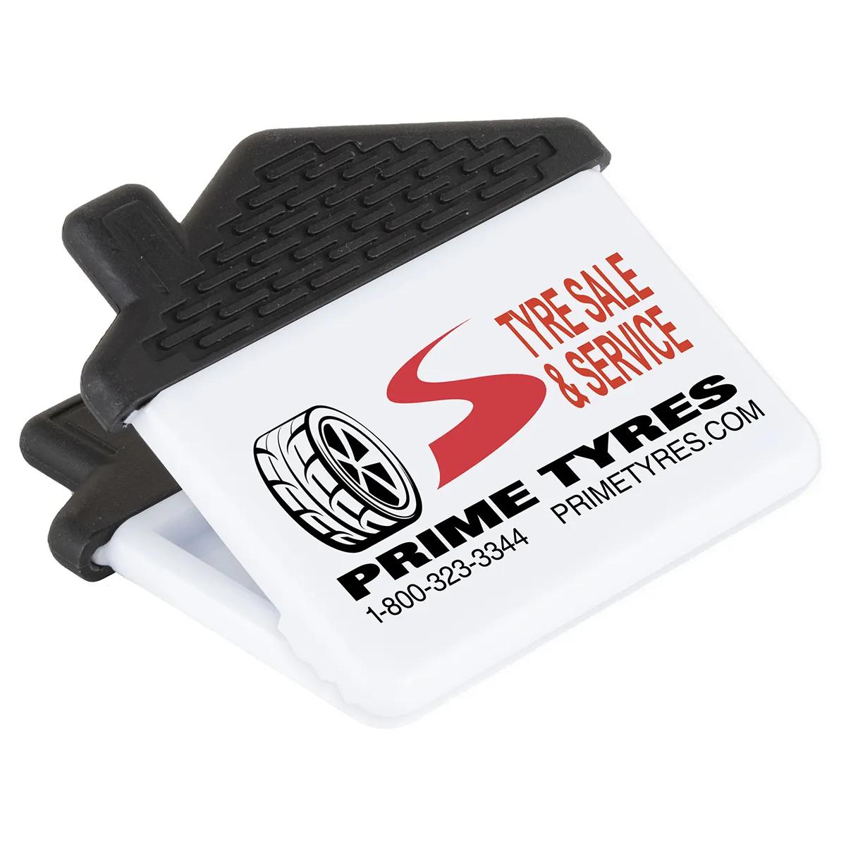 House Shaped Magnet Clip Polypropylene - 2.75 x 2.38 in - product view 12