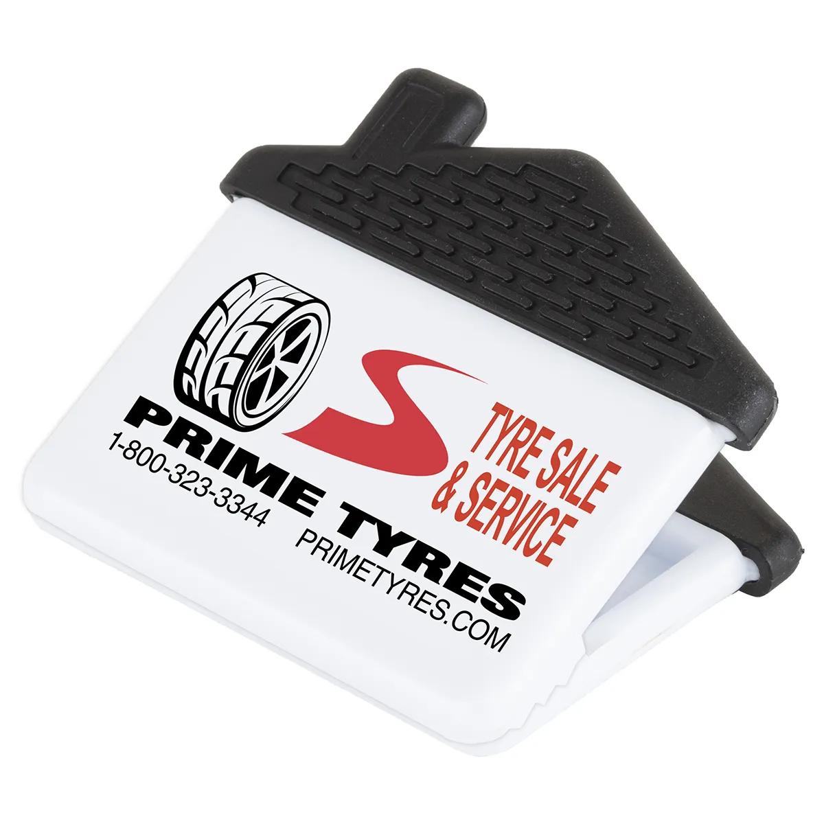 House Shaped Magnet Clip Polypropylene - 2.75 x 2.38 in - product view 15