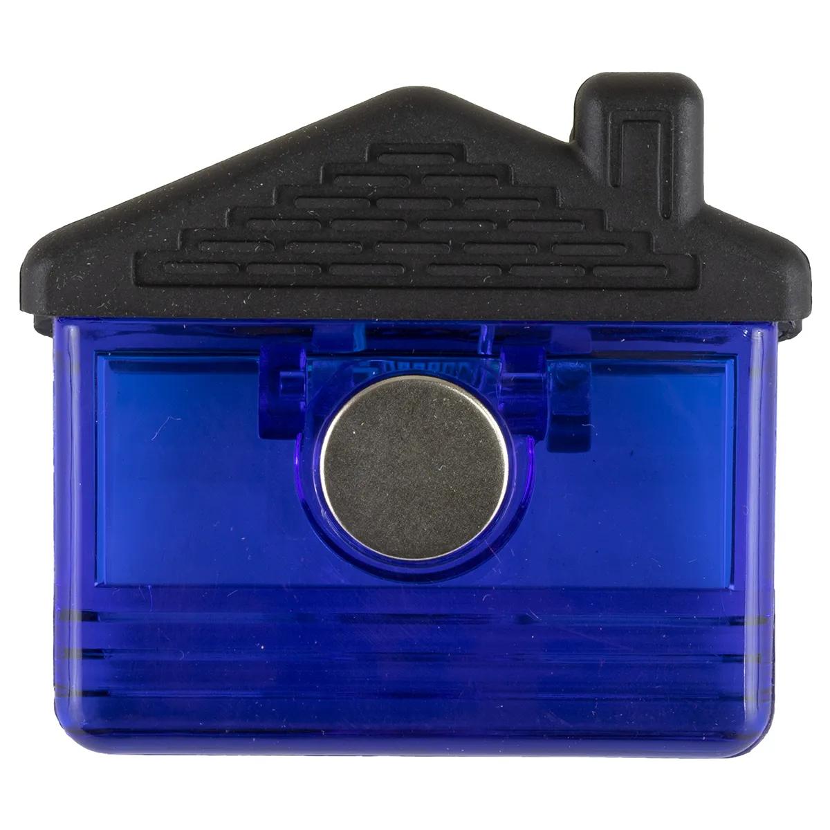 House Shaped Magnet Clip Polypropylene - 2.75 x 2.38 in - product view 35