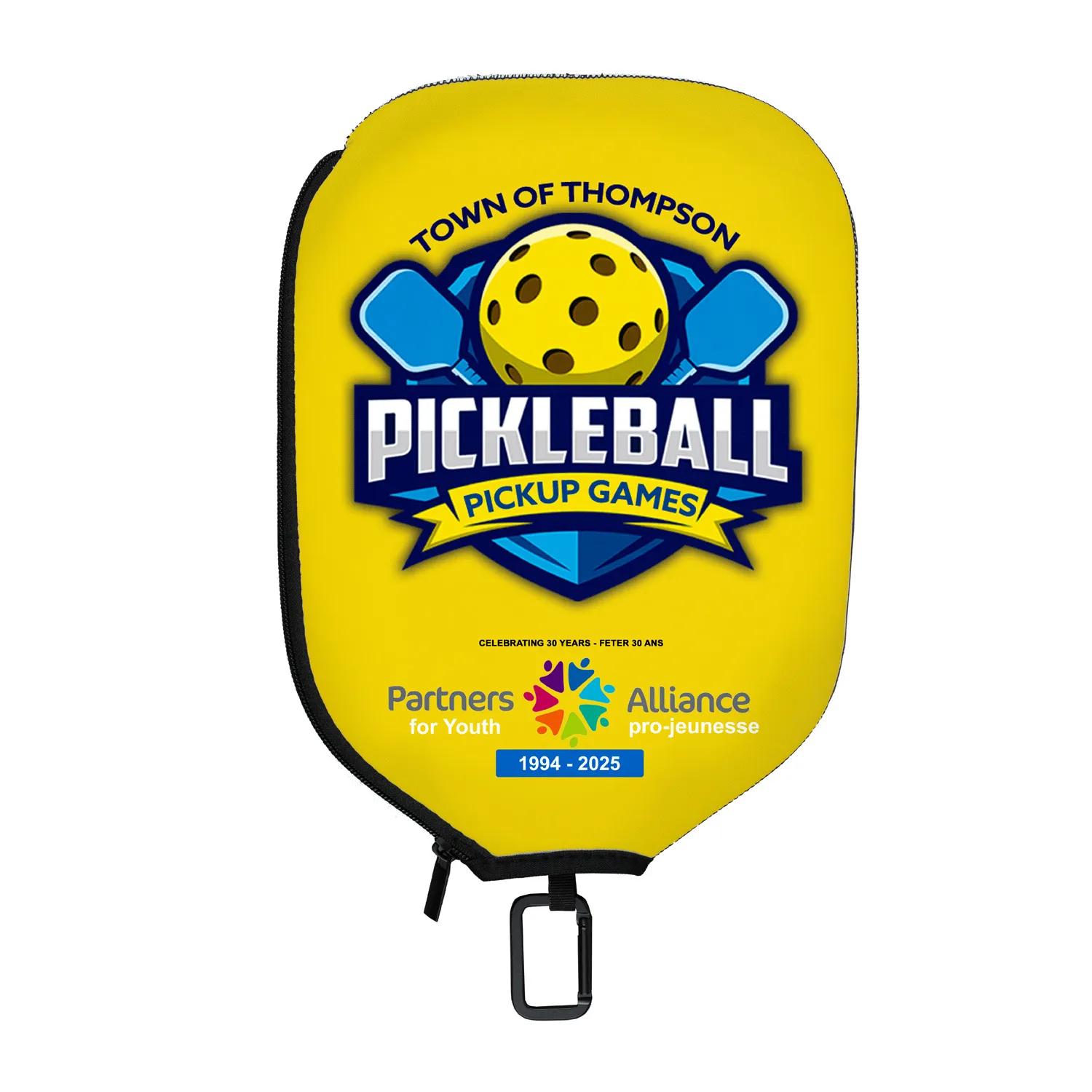 Pickleball Paddle Cover Two Pocket Neoprene - 8.5 x 12 in - product view 2