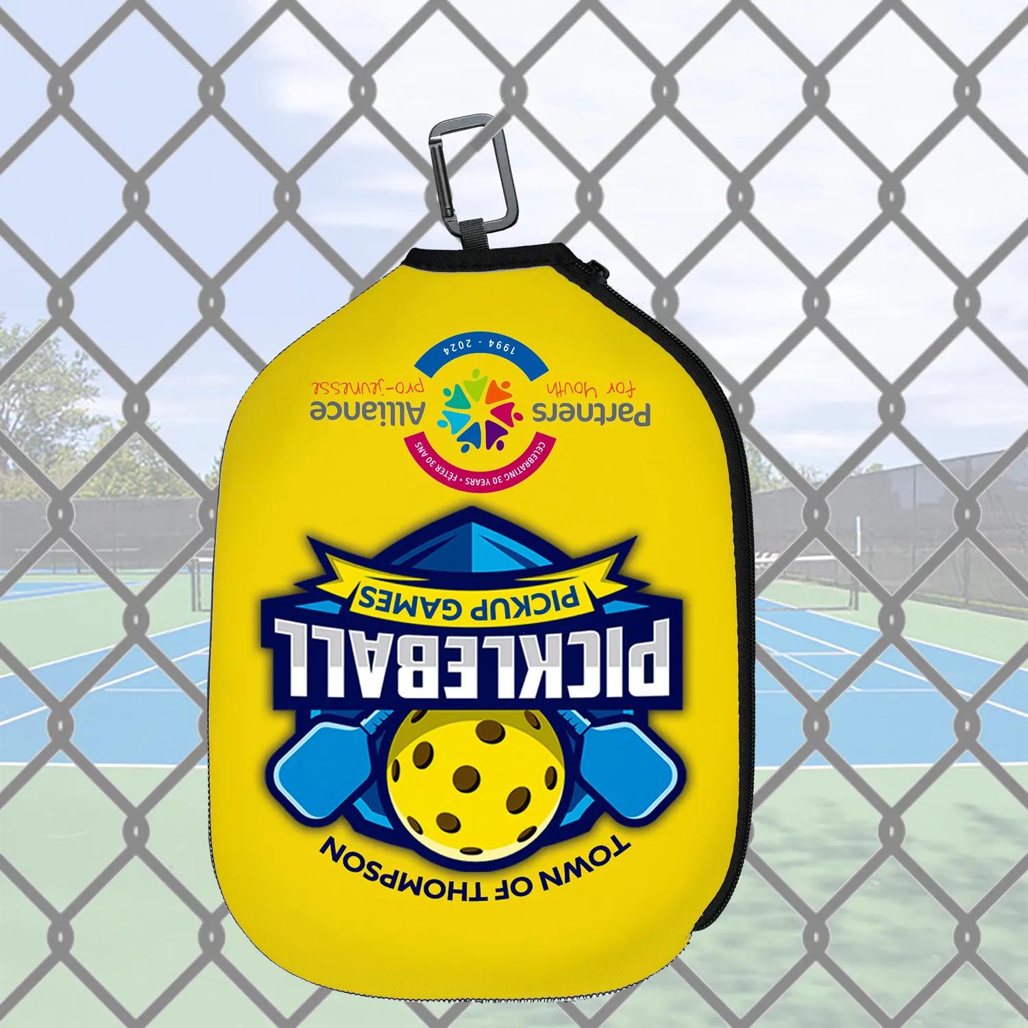 Pickleball Paddle Cover Two Pocket Neoprene - 8.5 x 12 in - product view 5