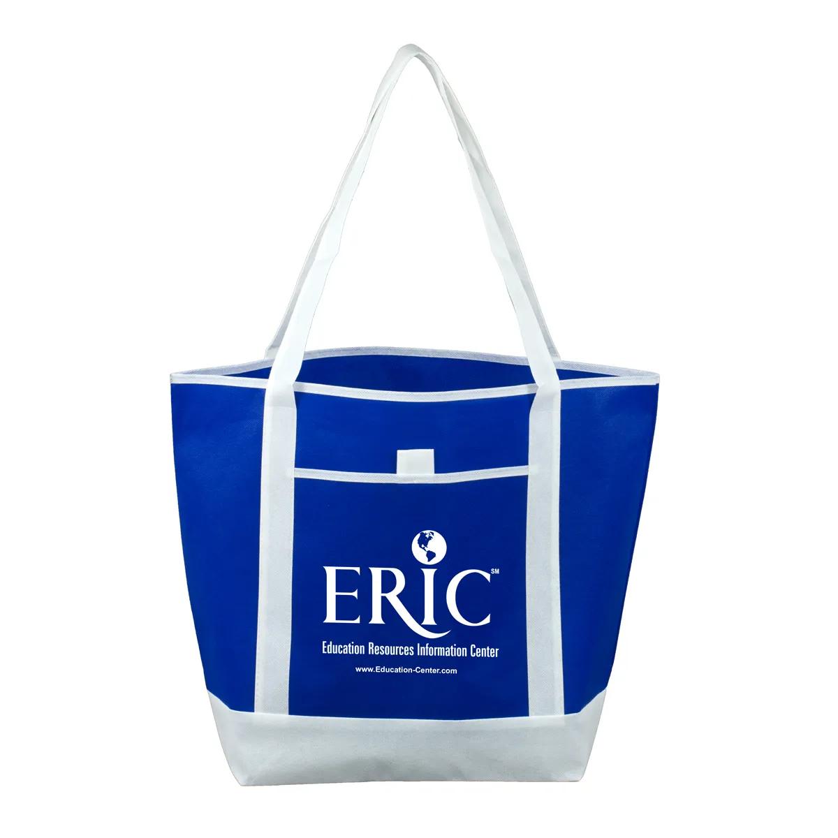 Corporate Tote Bag Large Non-Woven Polypropylene - 17.5 x 13.5 in - product view 9