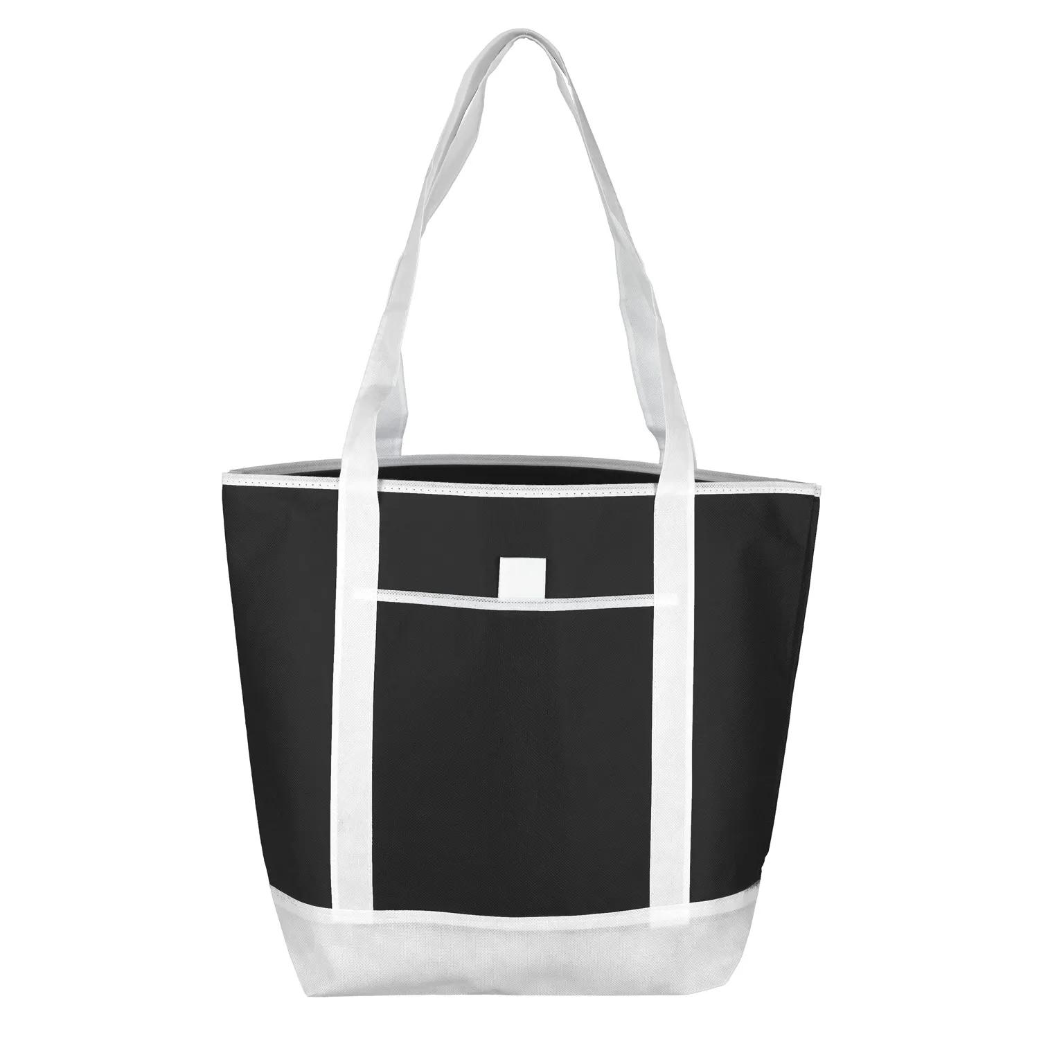 Corporate Tote Bag Large Non-Woven Polypropylene - 17.5 x 13.5 in - product view 13