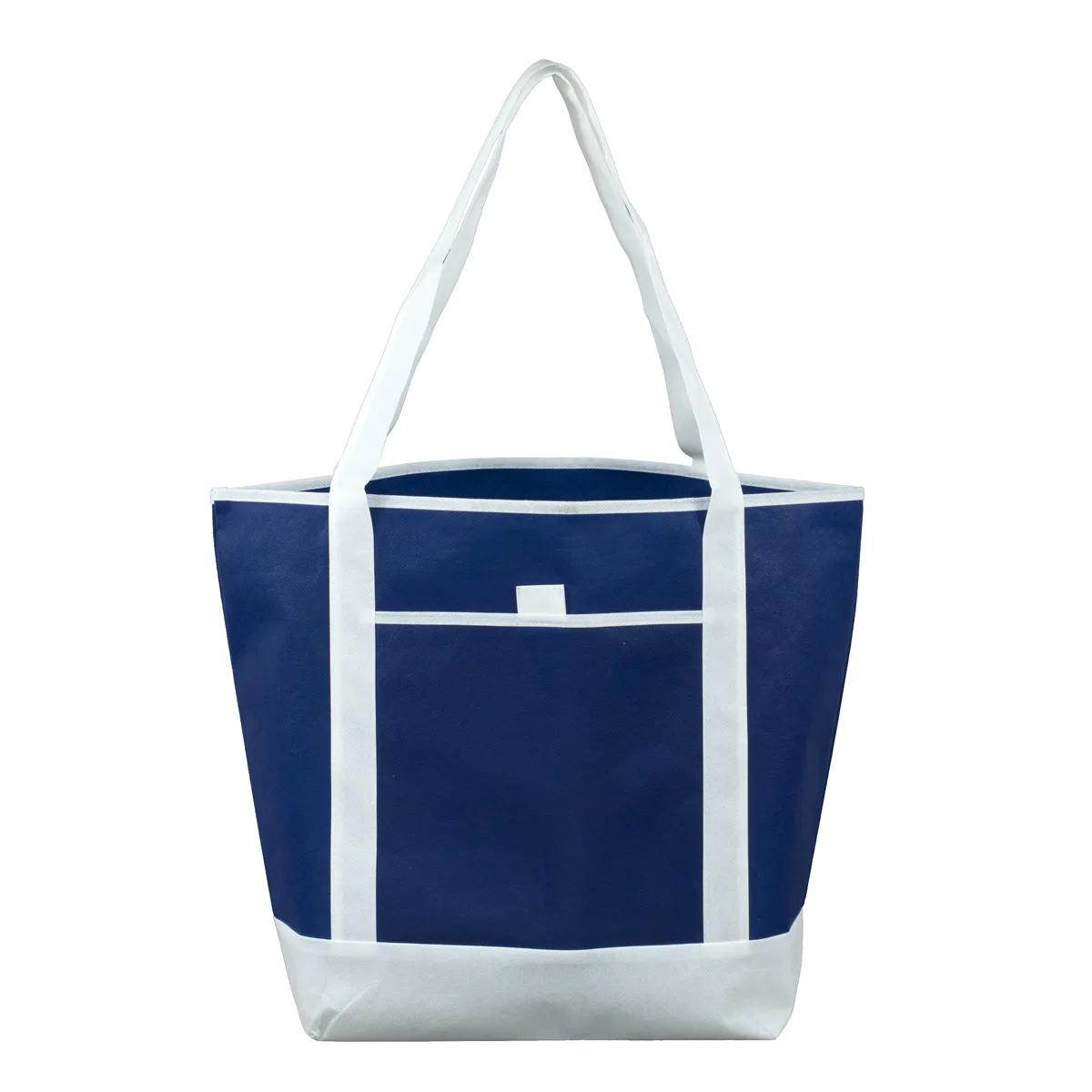Corporate Tote Bag Large Non-Woven Polypropylene - 17.5 x 13.5 in - product view 17